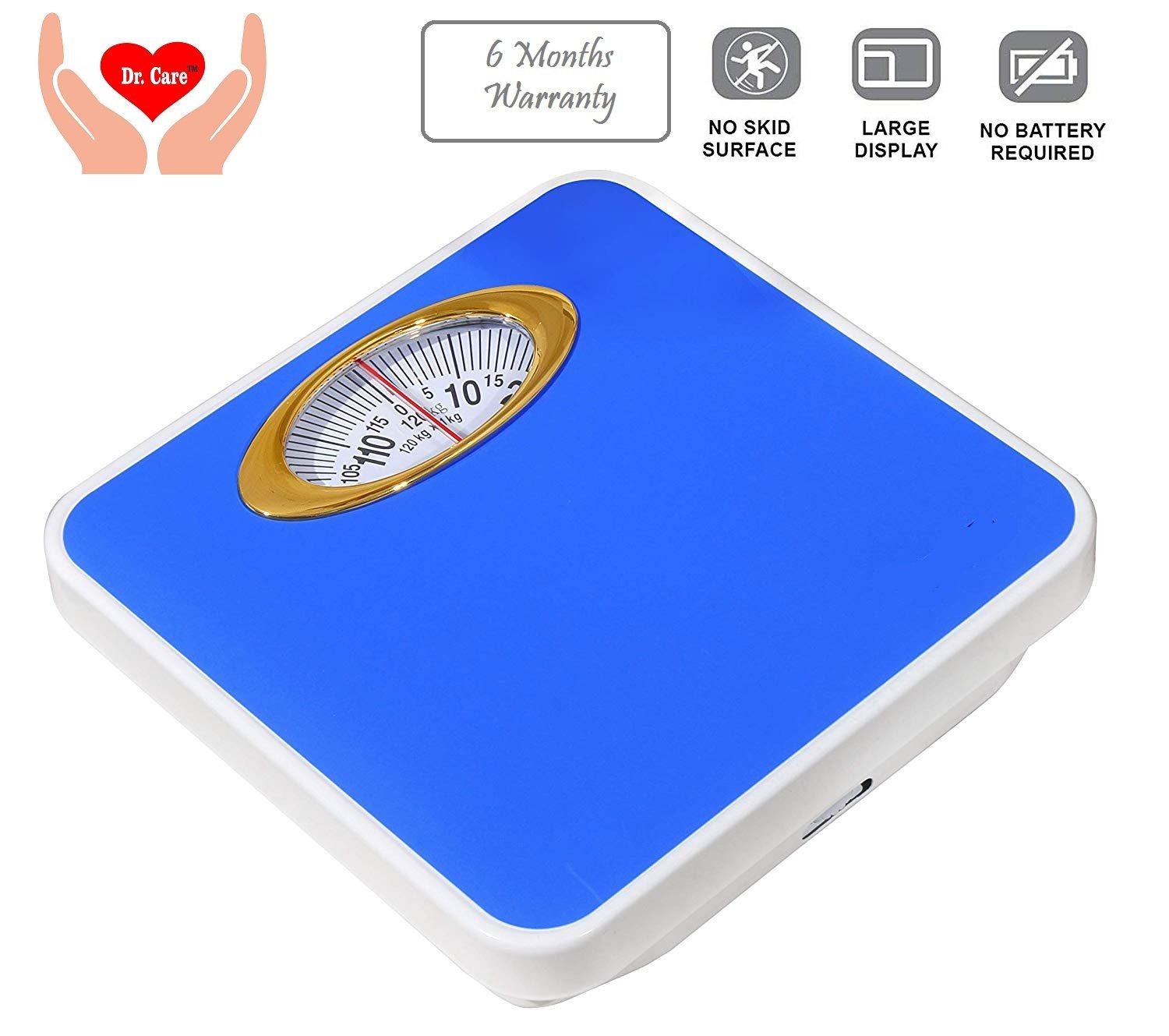 Dr. Care Golden Dial Weighing Scale 120kg
